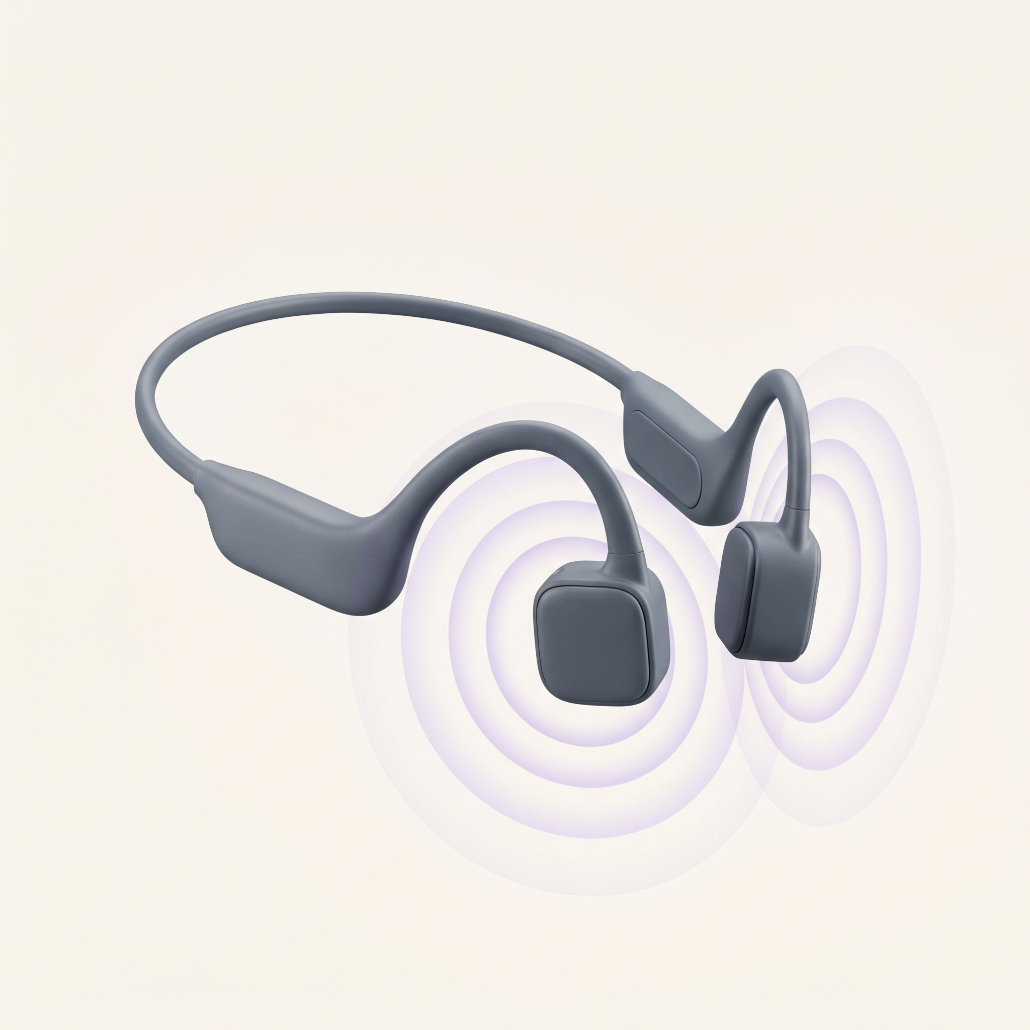 Open Run bone conduction soundwaves visualisation